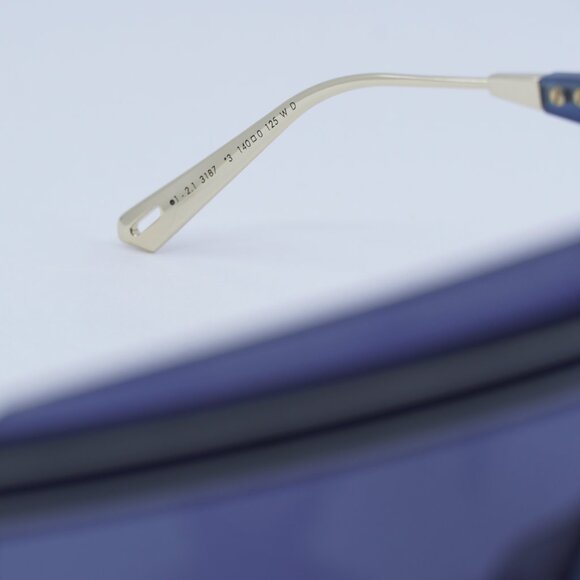 Dior DIORCLUB M2U 31B7 Sunglasses Matte Navy Blue Shield Frame main image 7